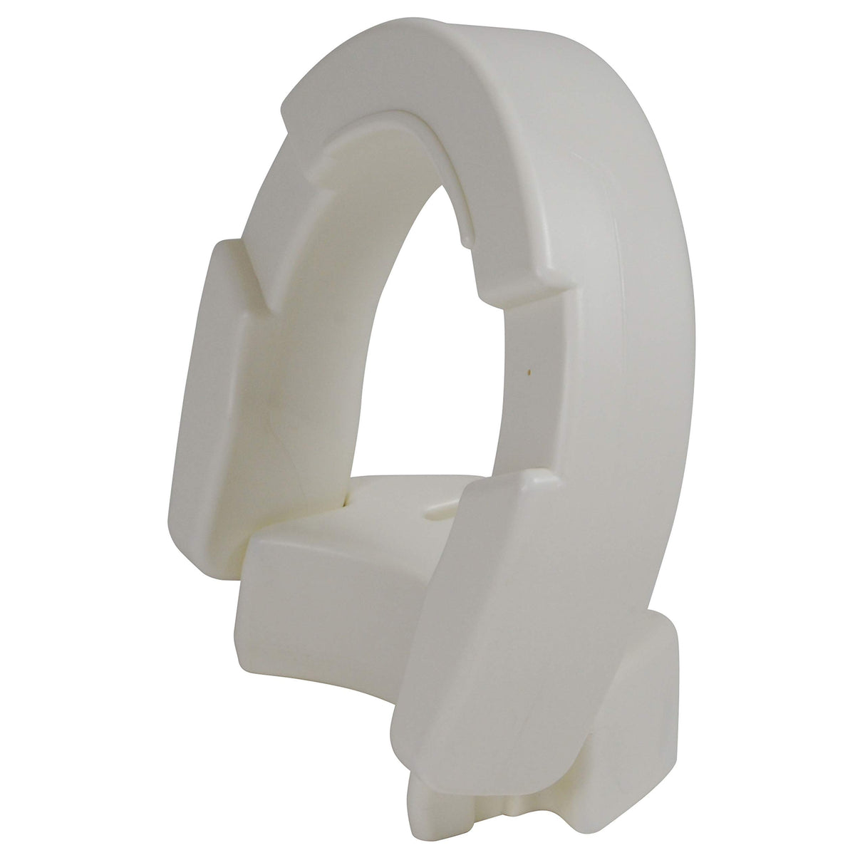 Hinged Toilet Seat Riser, Standard Seat - BeHope
