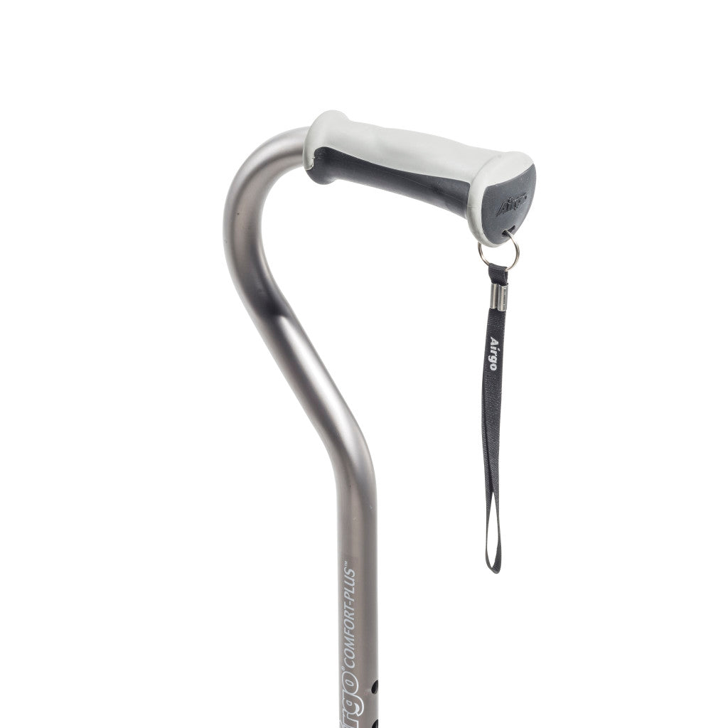 Airgo Comfort-Plus Aluminum Cane, Offset Handle - BeHope