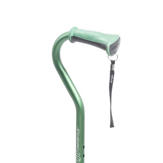 Airgo Comfort-plus Aluminum Cane, Offset Handle - BeHope