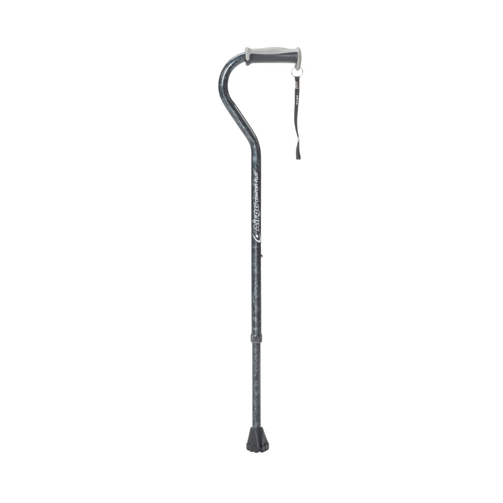Airgo Comfort-Plus Aluminum Cane, Offset Handle - BeHope