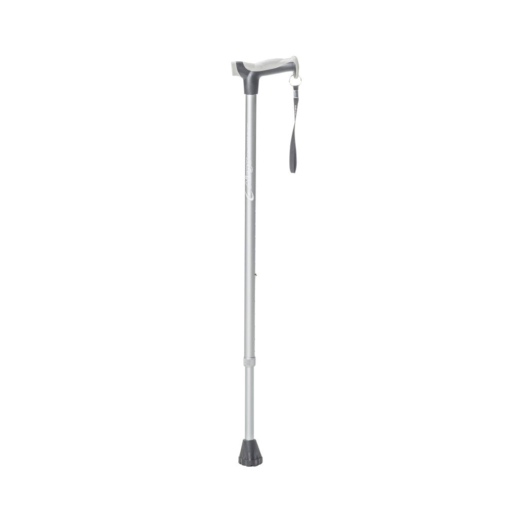 Airgo Comfort-Plus Aluminum Cane, Derby Handle - BeHope