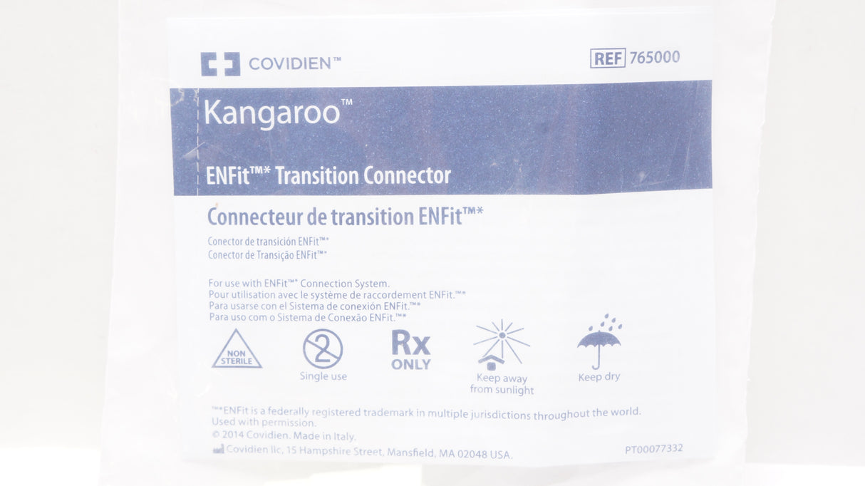 Kangaroo™ Enfit Transition Connector - Box Of 20