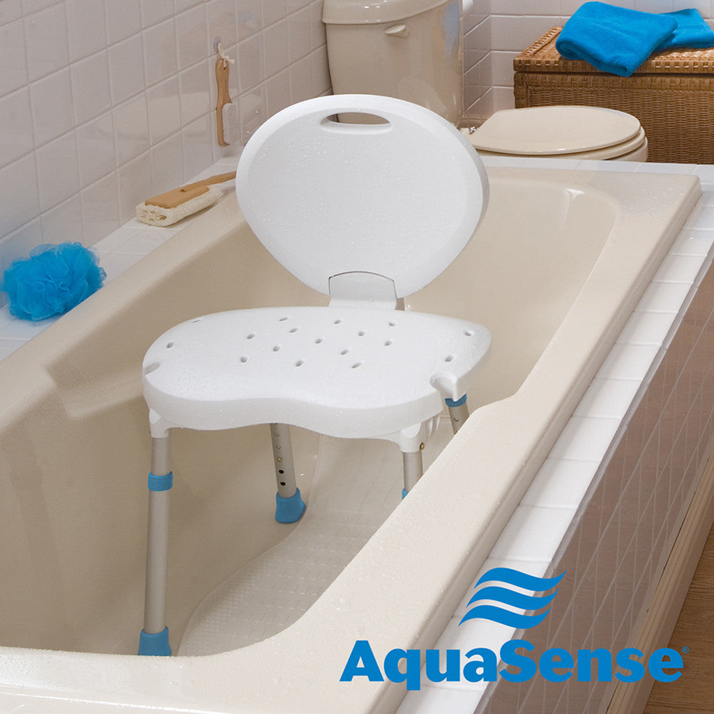 AquaSense Ergonomic Folding Bath Seat - BeHope