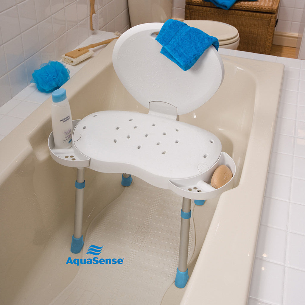 AquaSense Ergonomic Folding Bath Seat - BeHope