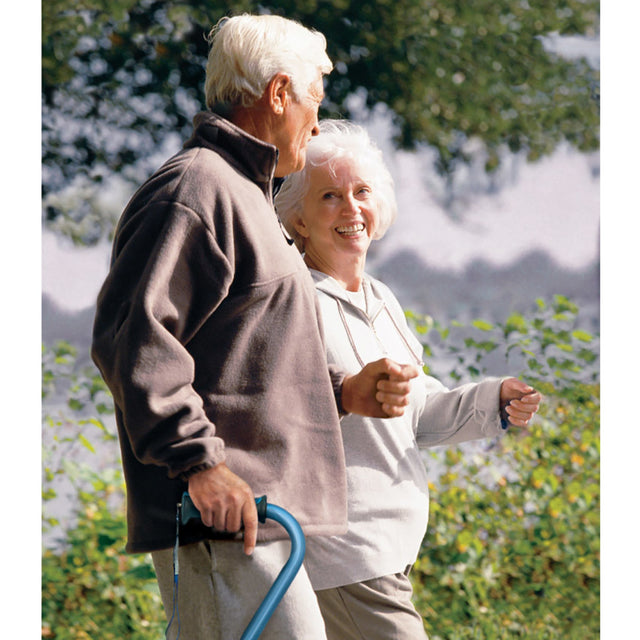 Airgo Comfort-plus Adjustable Quad Canes, Large Base - BeHope