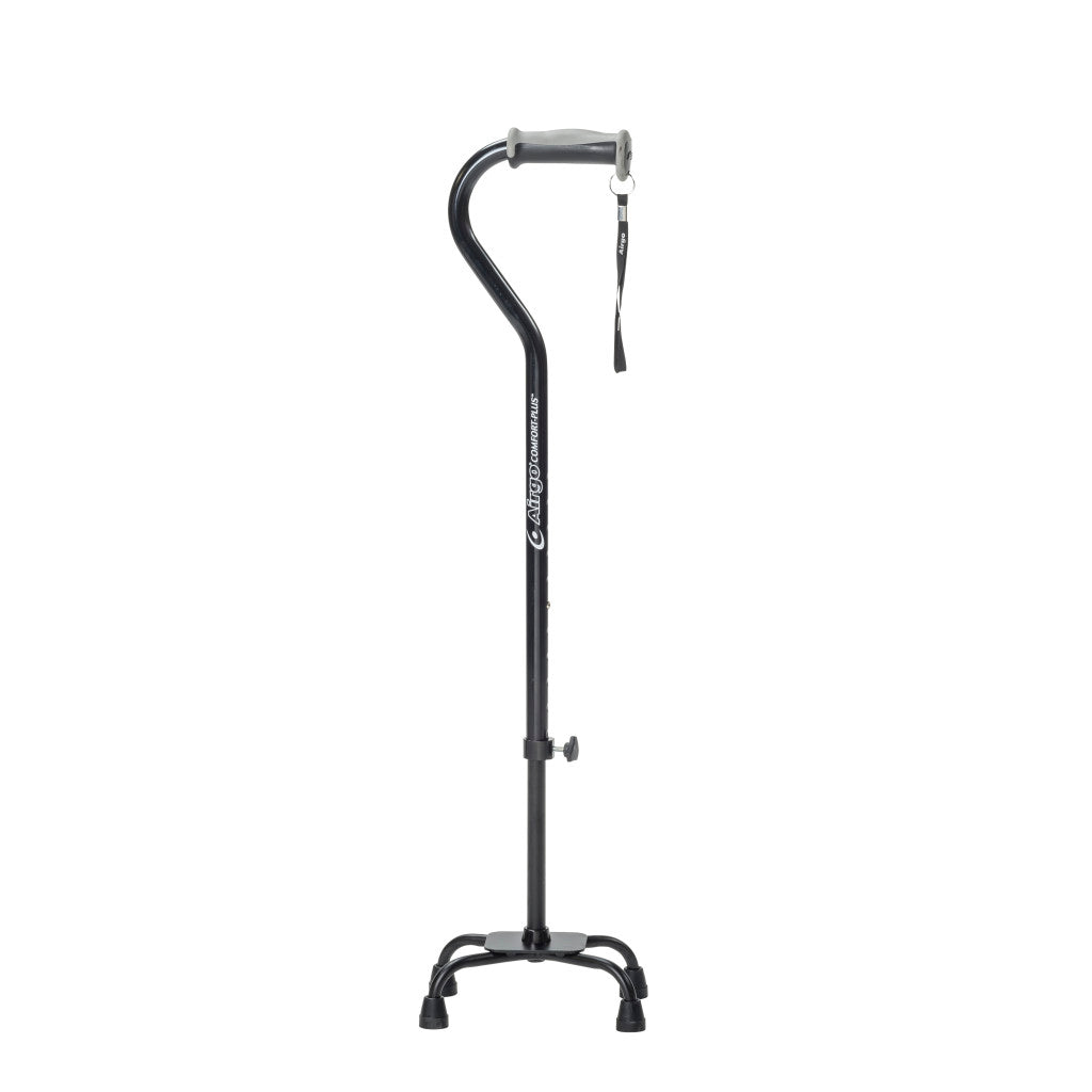 Airgo Comfort-Plus Adjustable Quad Canes, Small Base - BeHope