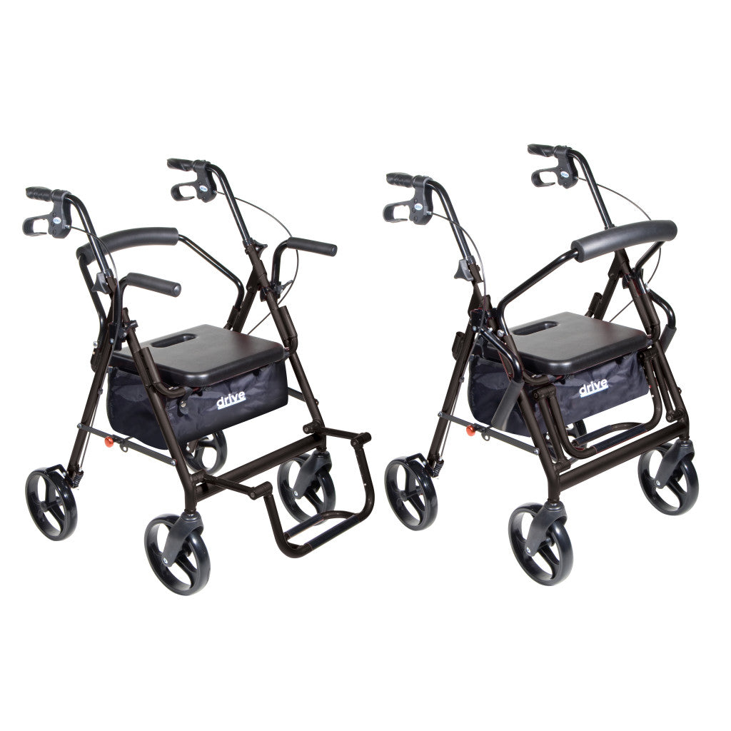Duet Rollator/transport Chair, 8" Casters - BeHope