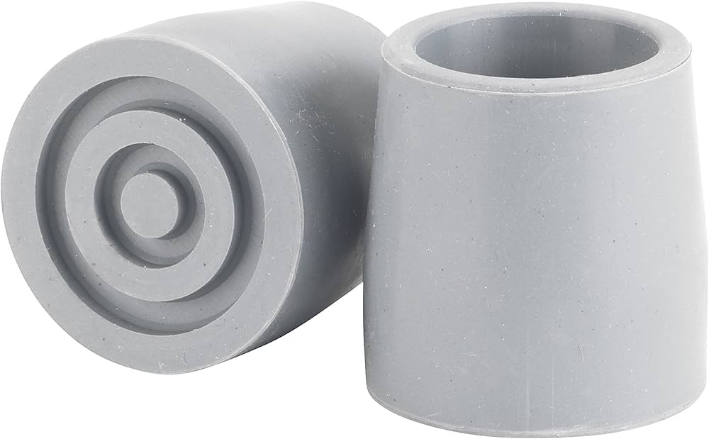 Rubber Grabber Tips (1") Grey - Pack Of 4 - Behope