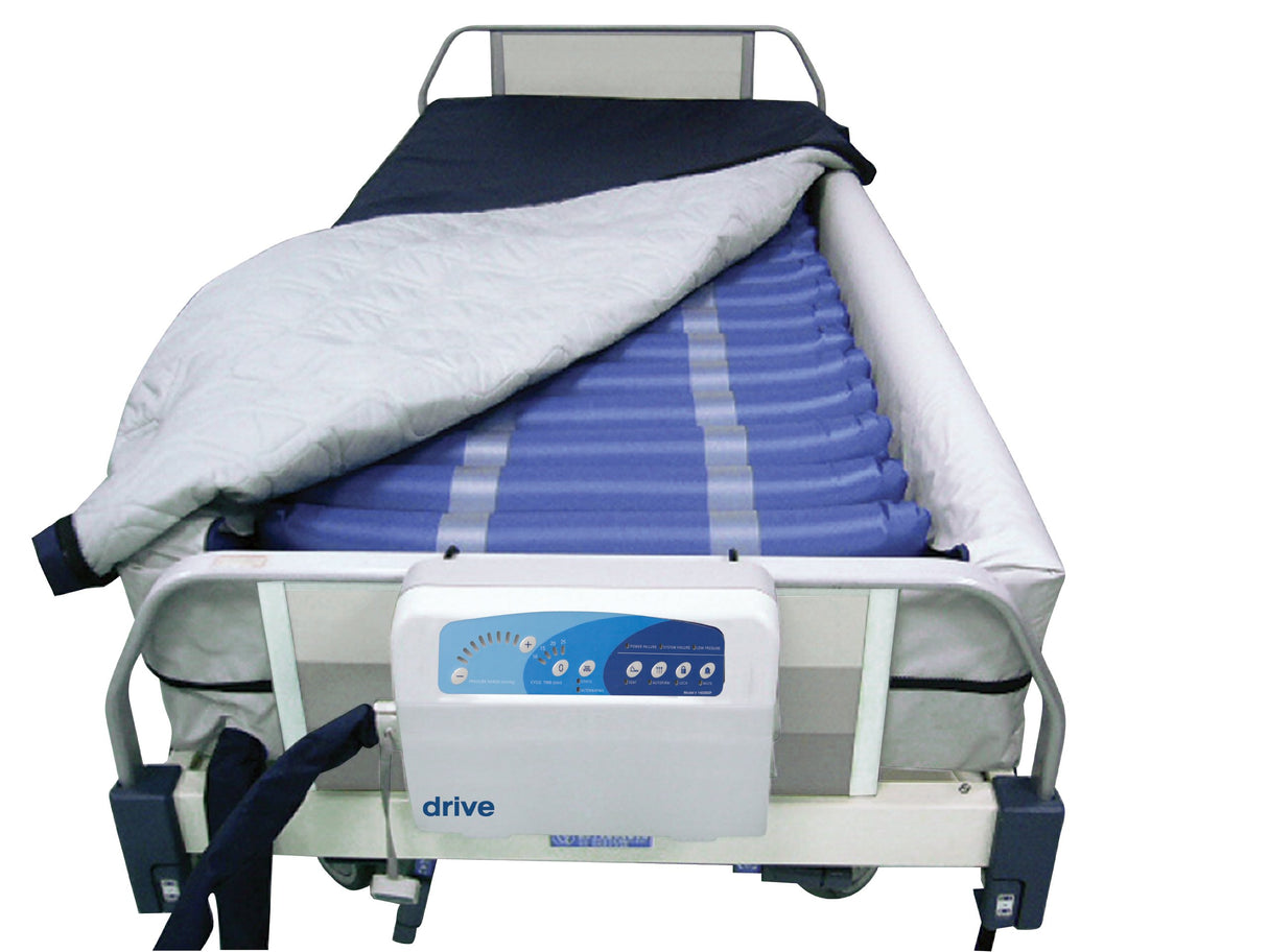 Med-aire Plus 8" Alternating Pressure And Low Air Loss Mattress System With 10" Defined Perimeter - BeHope