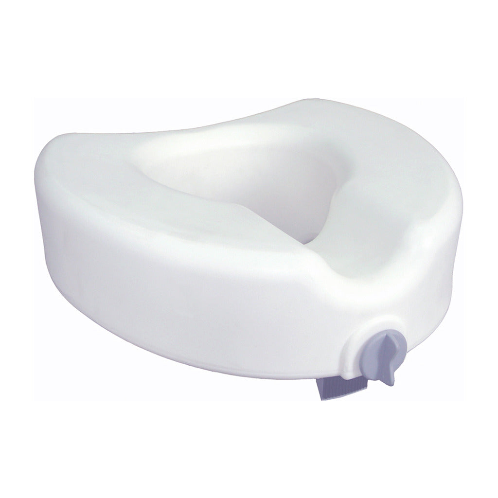 Premium Plastic Raised, Regular/Elongated Toilet Seat, with Lock - BeHope