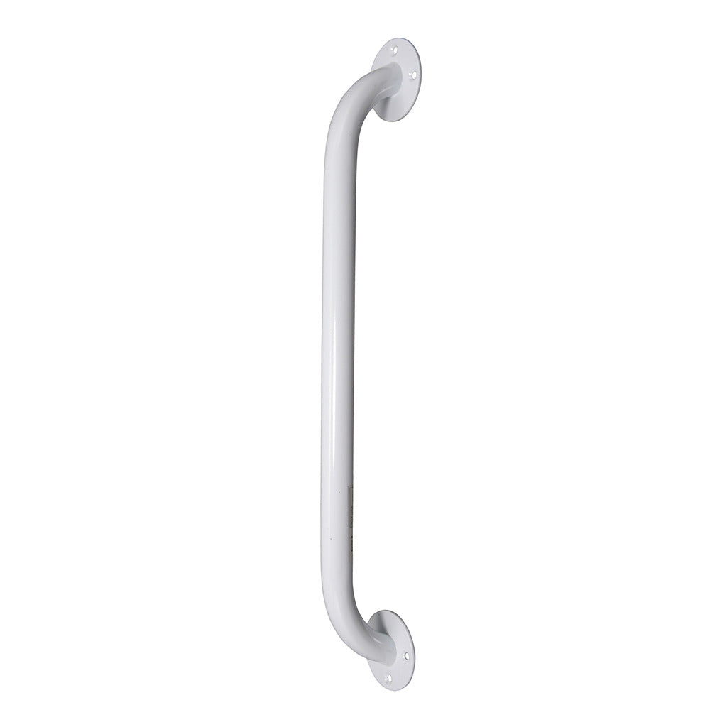 White Powder-Coated Grab Bar - BeHope