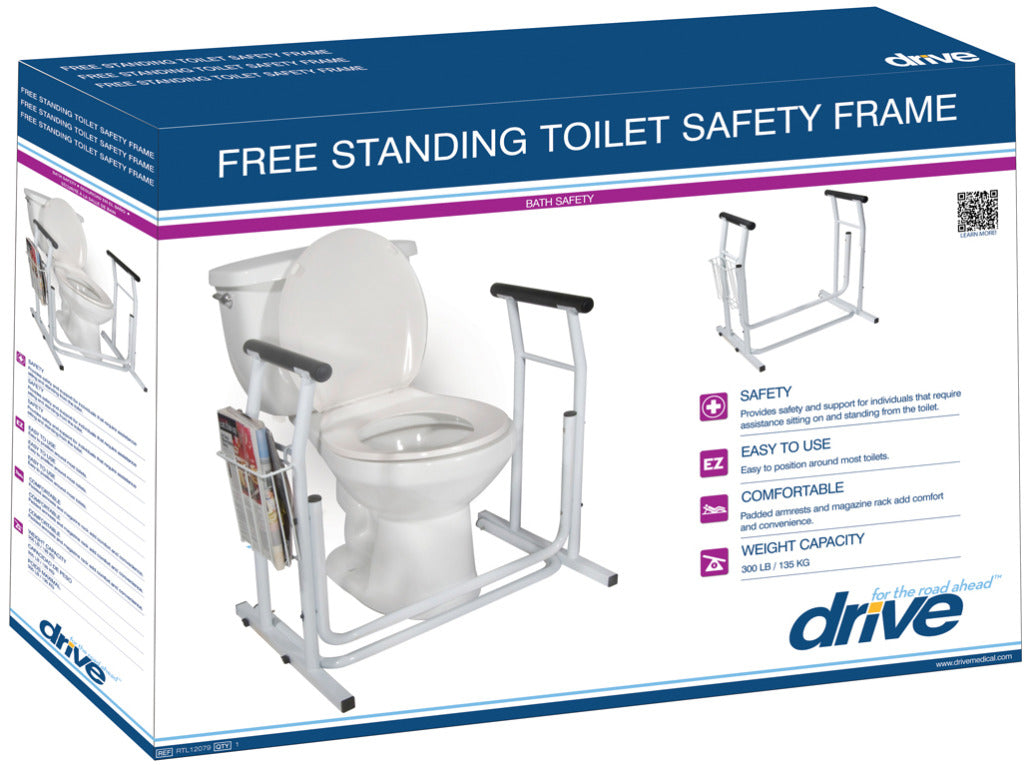 Free-standing Toilet Safety Rail - BeHope