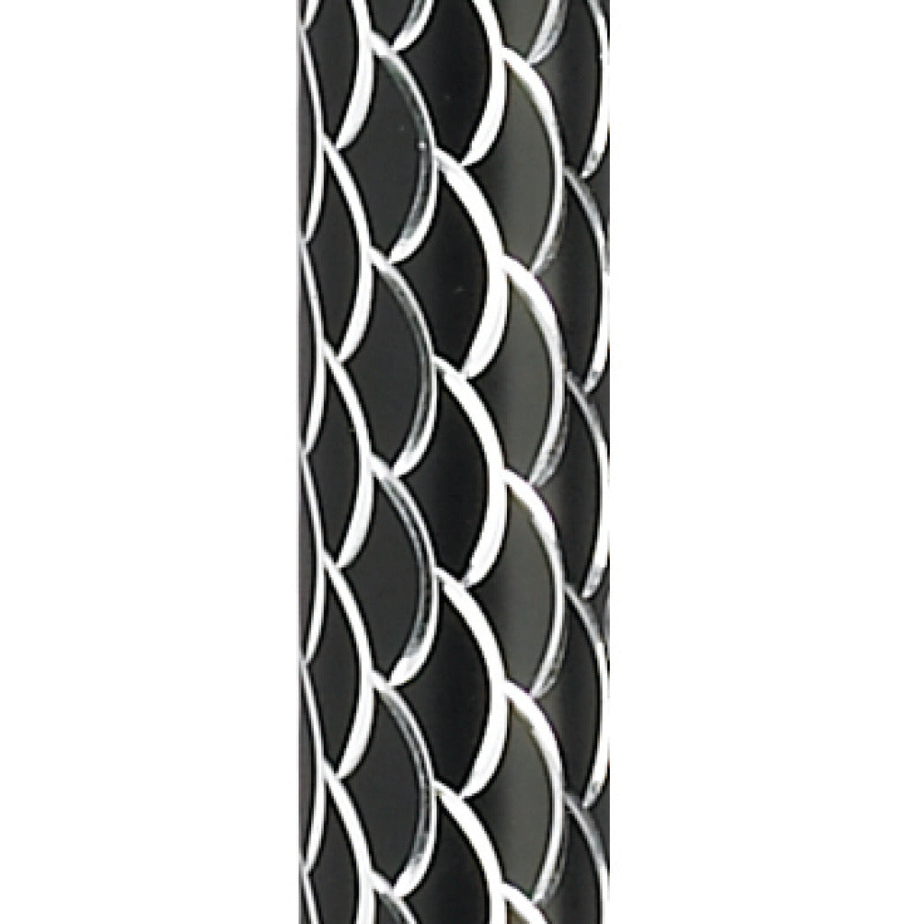 Offset Handle Cane Black Wave - BeHope