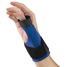 Ea/1 Neoprene Wrist/thumb Splint, Black, Large