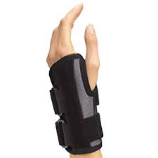Ea/1 Champion Airmesh Maximum Wrist Splint Left M (6 - 7 1/4") Removeable Metal Splint Latex-free