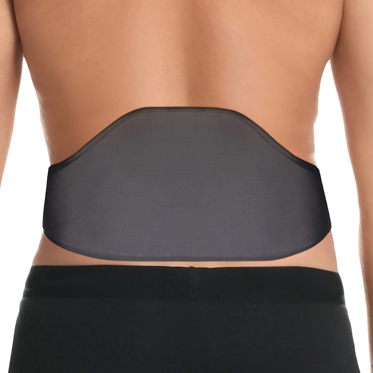 Ea/1 Otc Lower Back Gel Wrap, 360 Degree Hot/cold Compress Coverage, Black, One Size