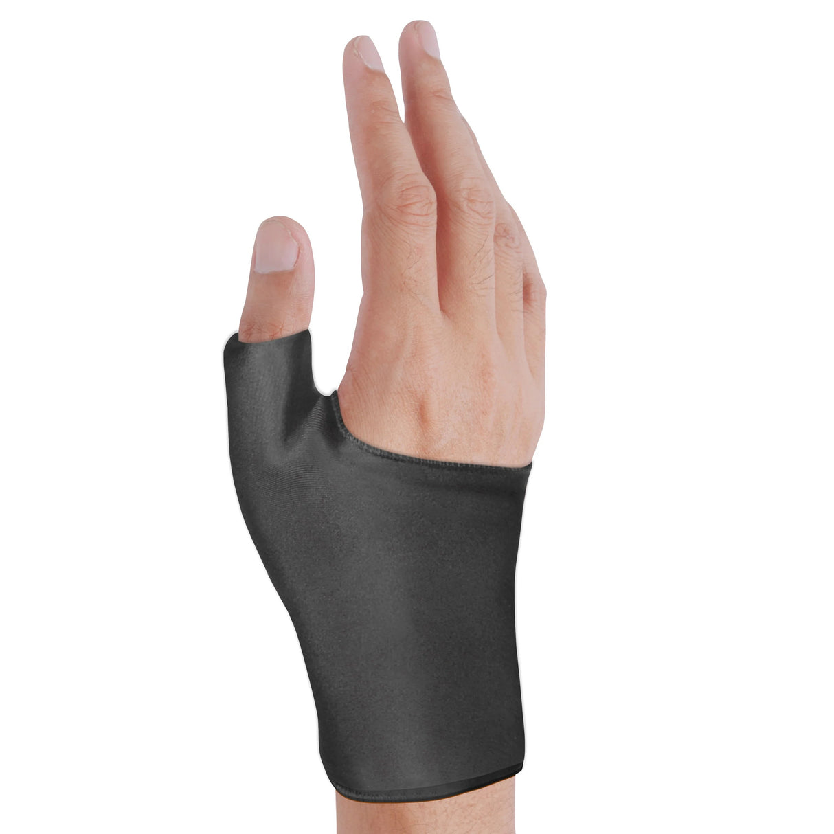 Ea/1 Otc Wrist/thumb Gel Sleeve, 360 Degree Compress Coverage, Black One Size