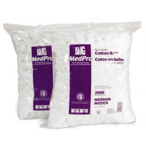 Bg/1000 Medpro Non-Sterile Cotton Balls, Large