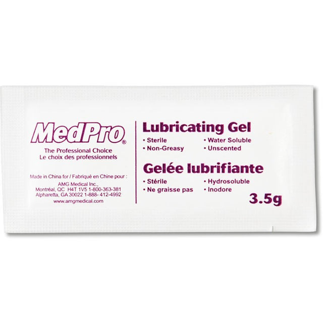 Medpro Lubricating Gel, 3.5g, Sterile - BeHope