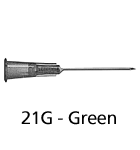 Bx/100 Bd Precisionglide Conventional Needle Only 21g X 2"