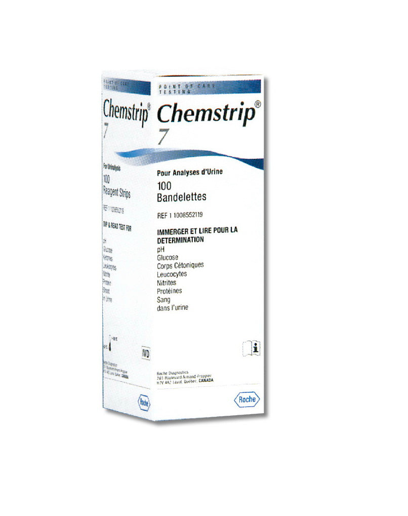 Pk/100 Chemstrip 7 Test Strip For Urinalysis