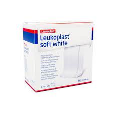 Pansement blanc doux Leukoplast, 6 cm x 5 m, paquet de 1