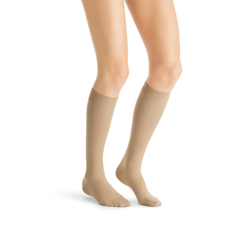 Jobst Ultrasheer 15-20mmhg Knee-high Closed-toe Softfit Compression Stocking Small Naturalmore Info... - BeHope