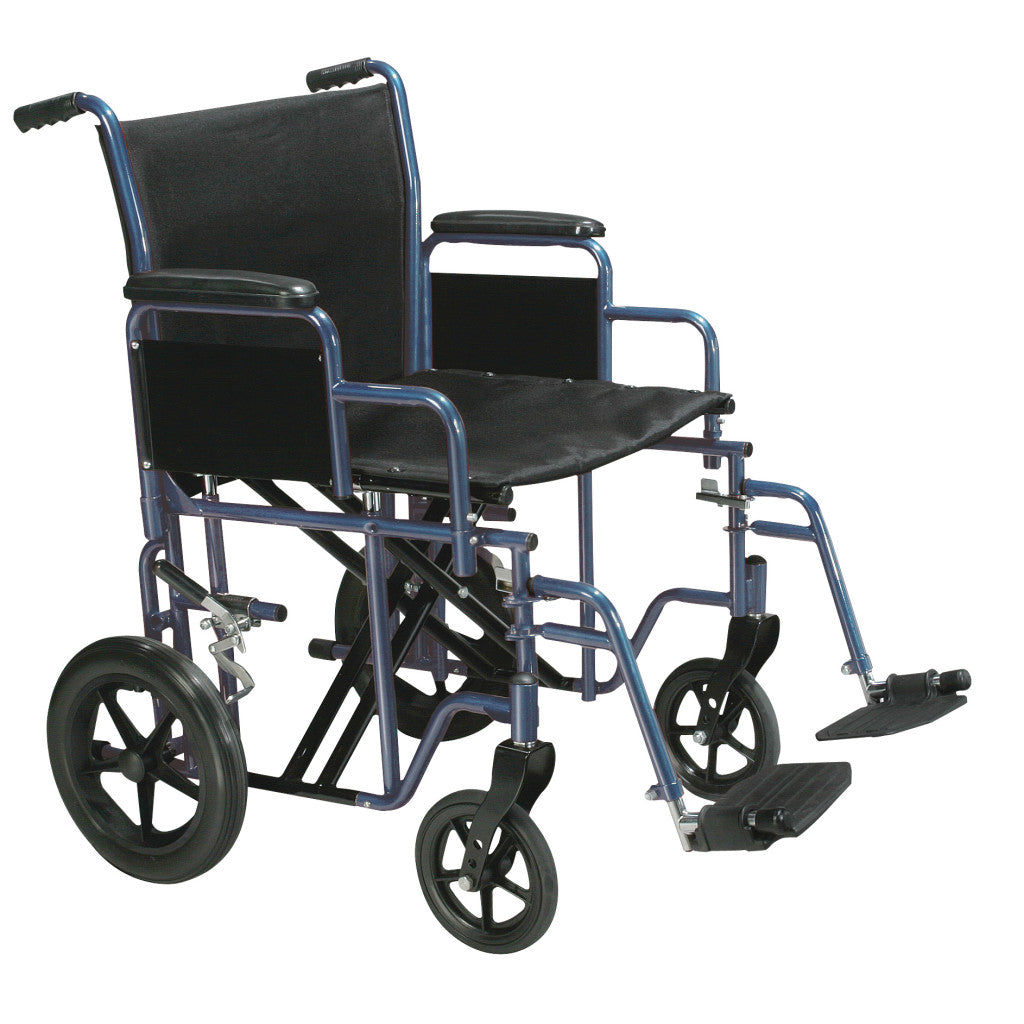 Bariatric Steel Transport Chair - BeHope