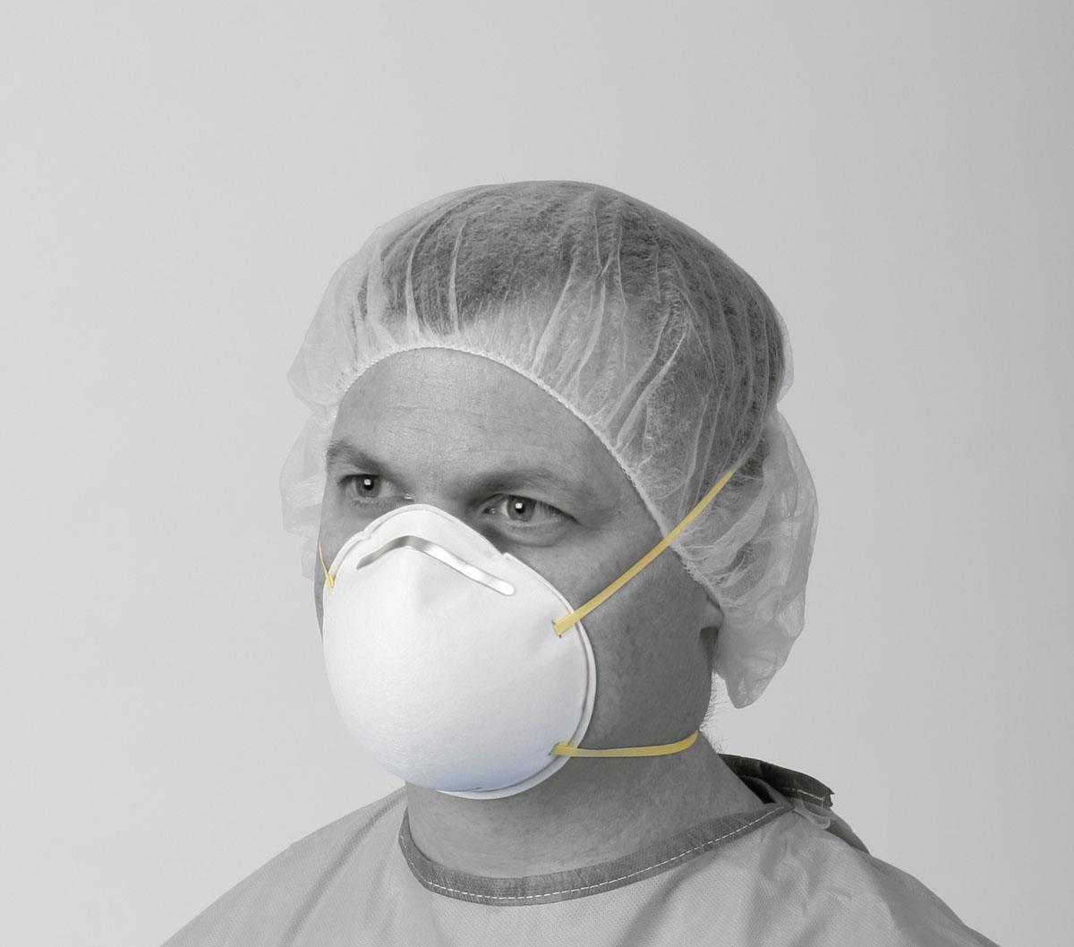 Medline Cone-Style N95 Surgical Respirator Mask Level-3