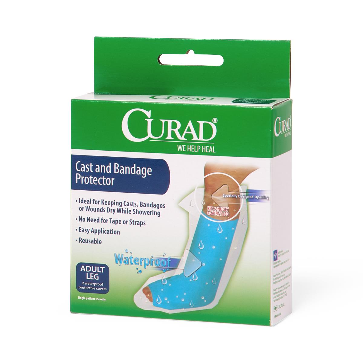 Protector Cast Curad Adult Leg Case/6 Each