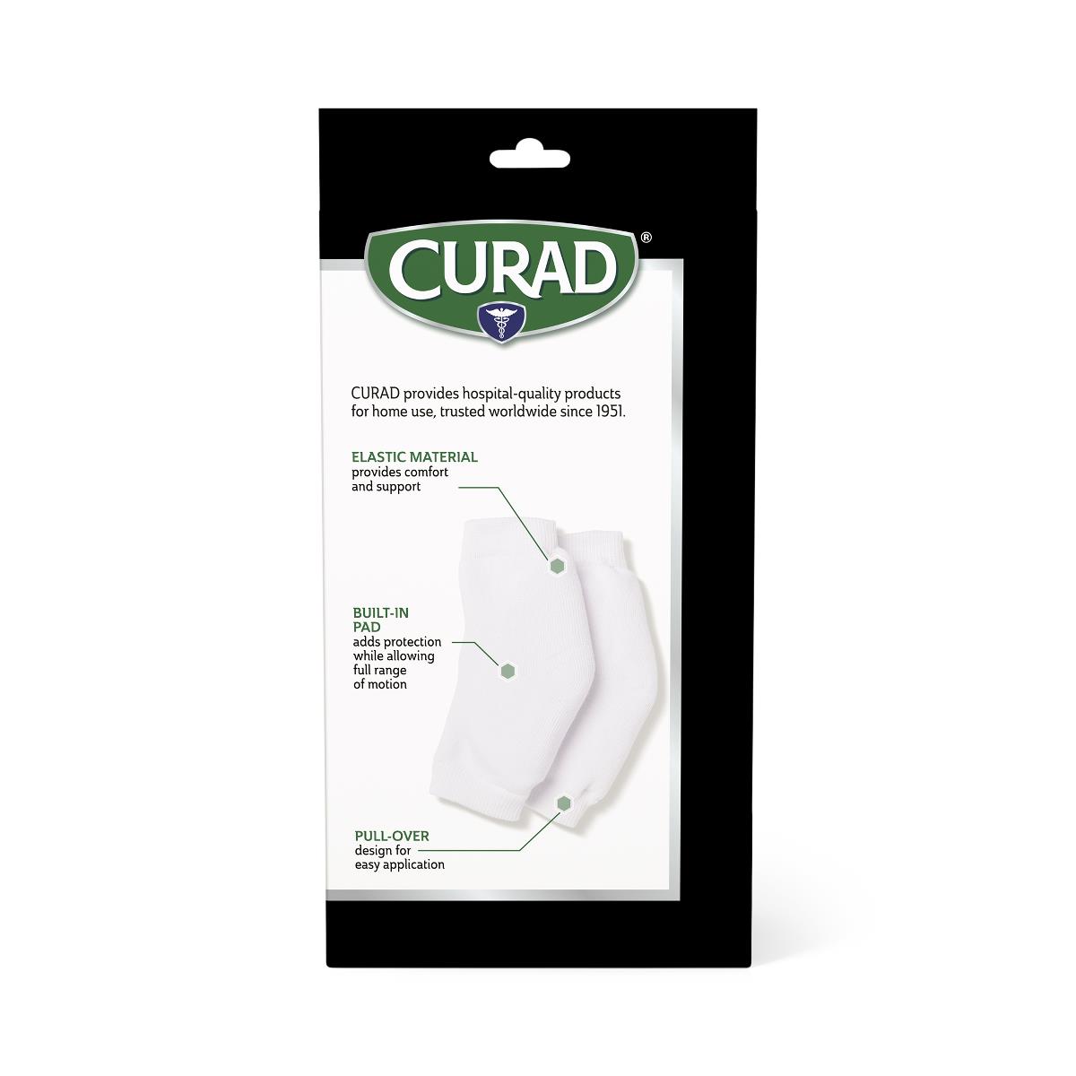 Curad Knit Heel & Elbow Protector, Osfm, 1 Pair Per Box Each