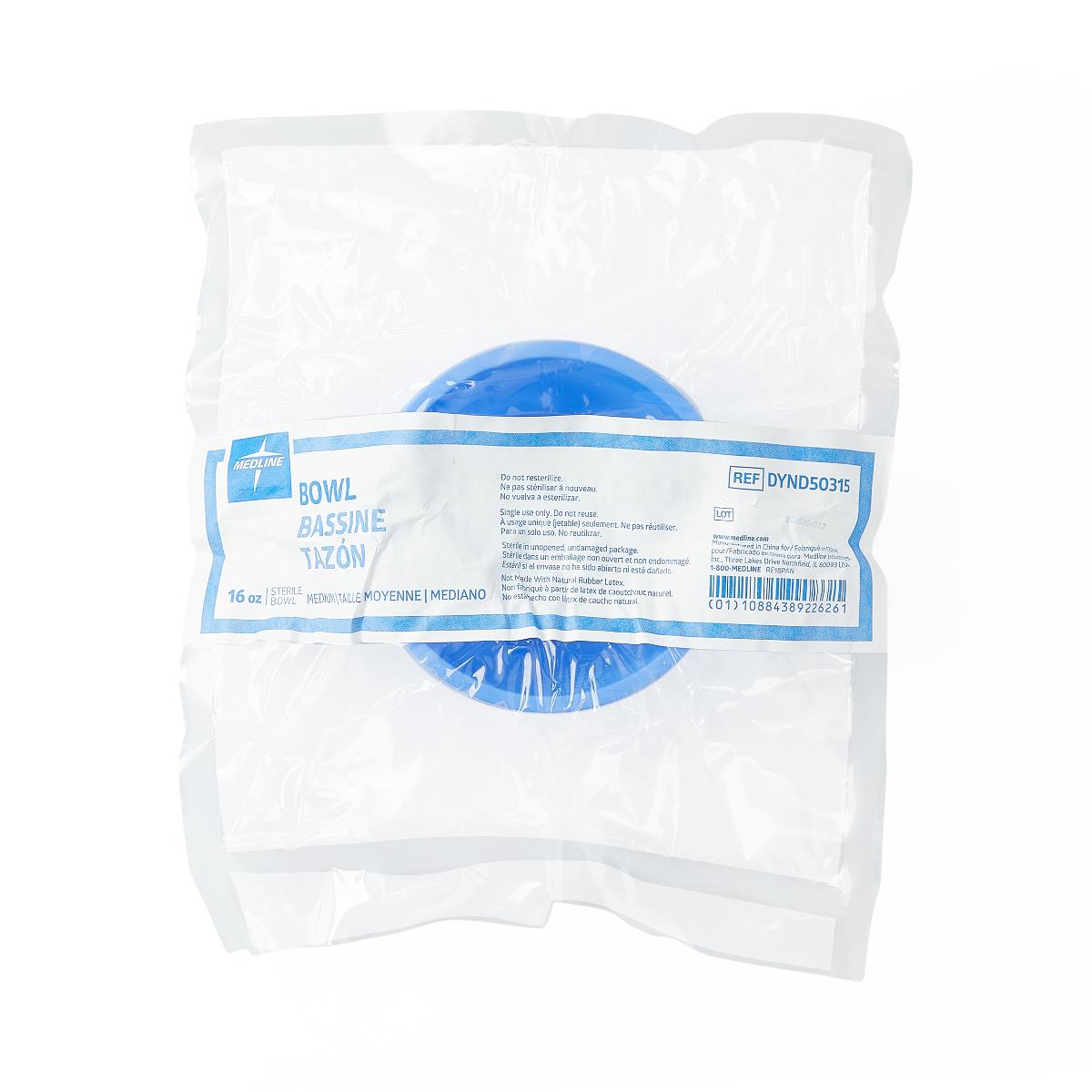 Solution Bowl Plastic Sterile Case/100 Each