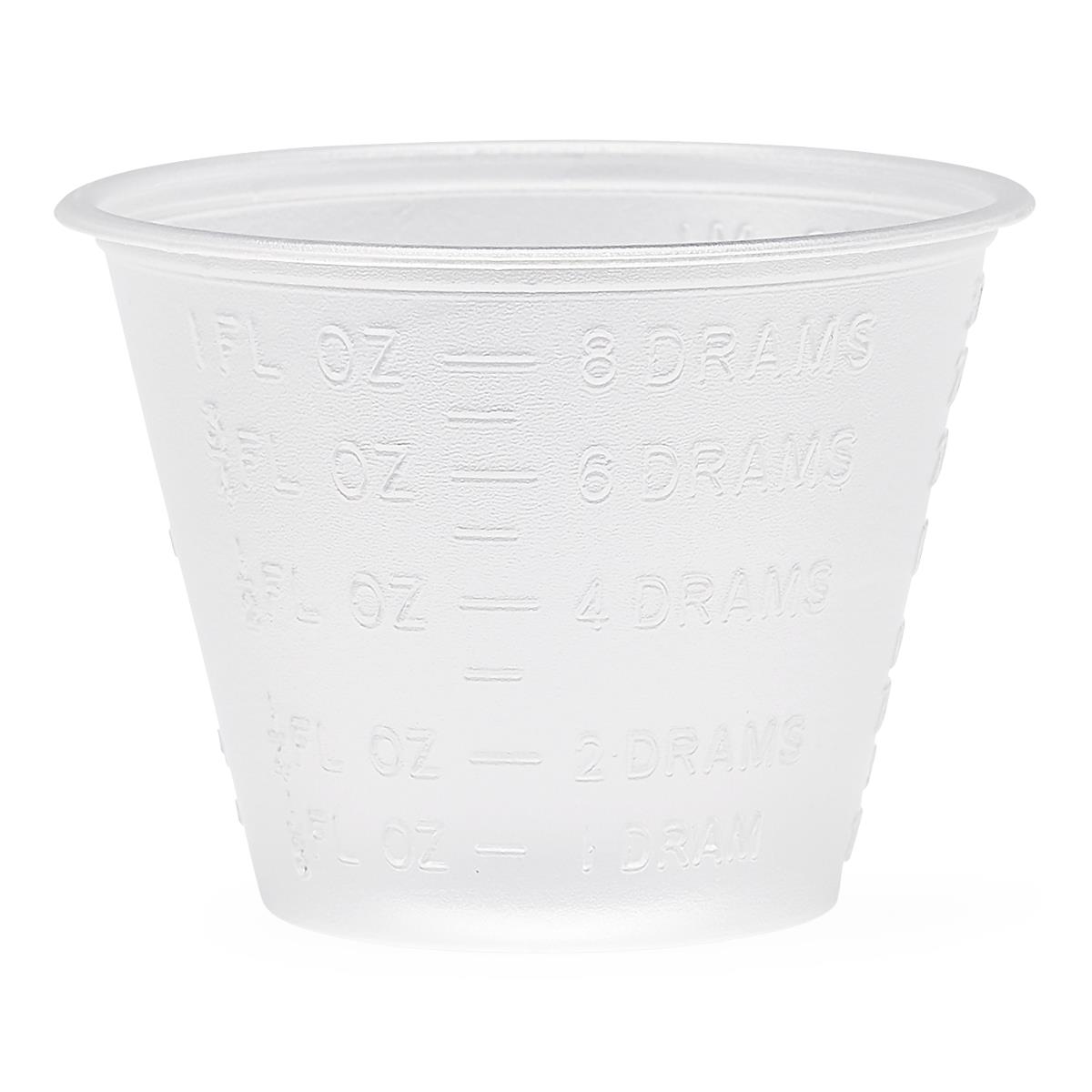 Medline Nonsterile Graduated Plastic Medicine Cups