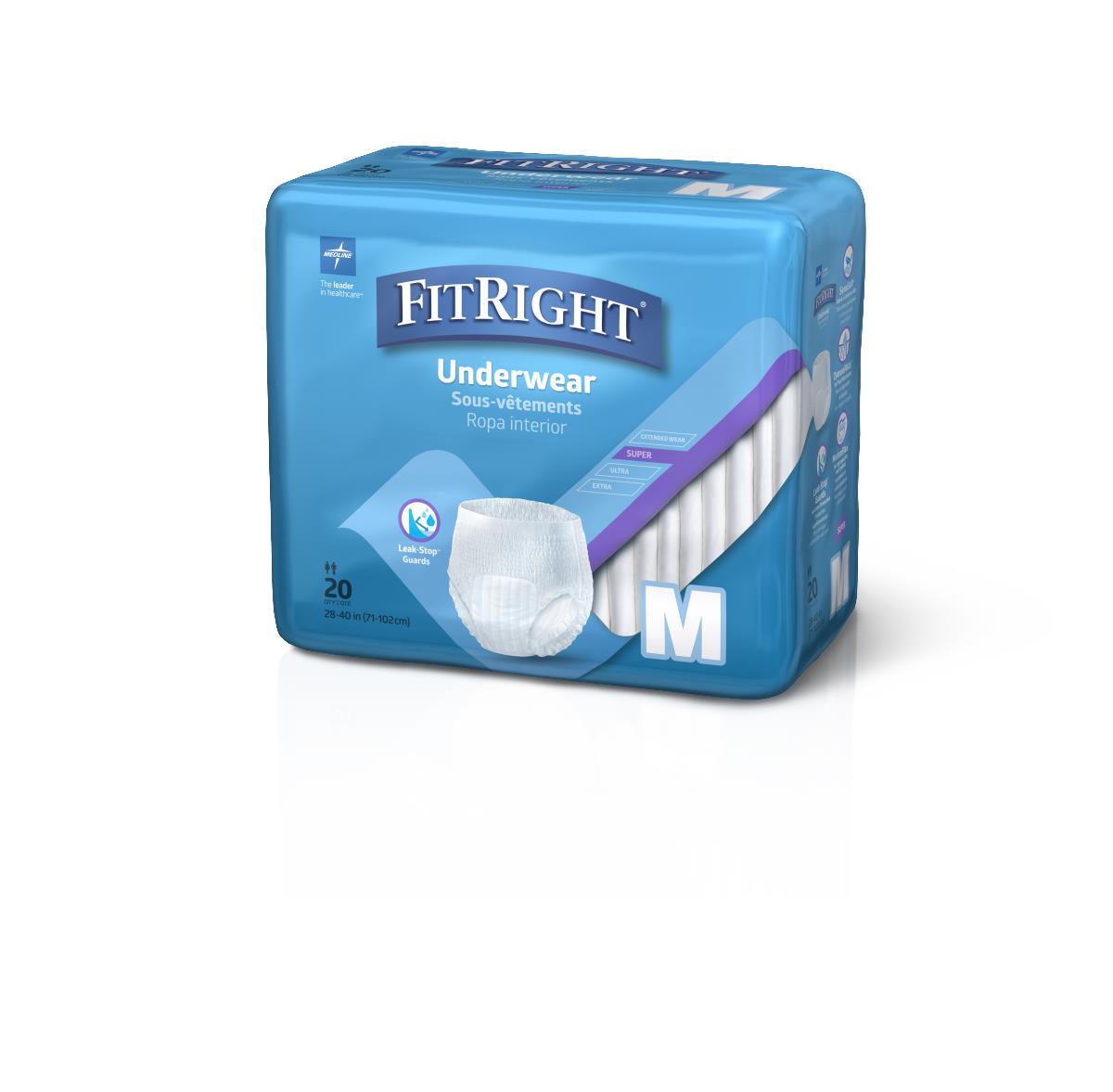 FitRight Super Protective Adult Incontinence Underwear