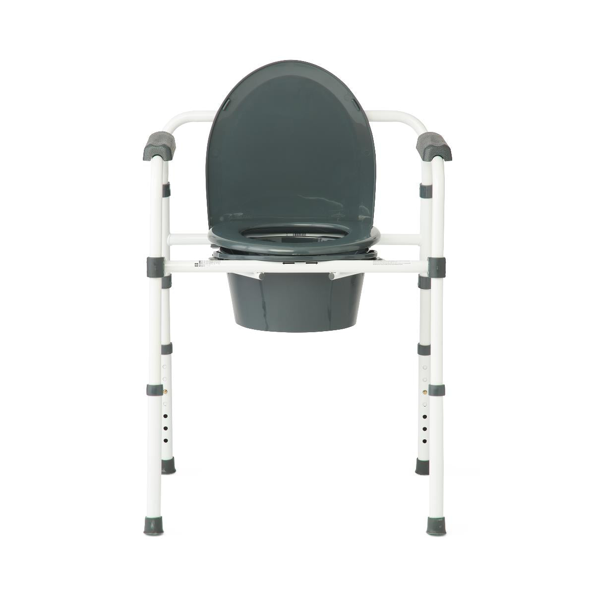 Medline Steel Commode with Microban