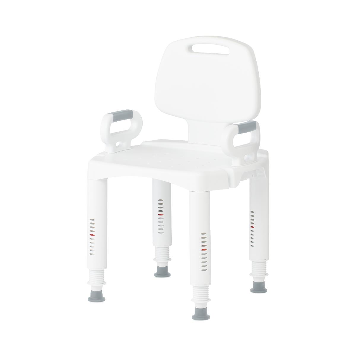 Shower Chair,with Back,premium Premium Series Shower Chair With Back