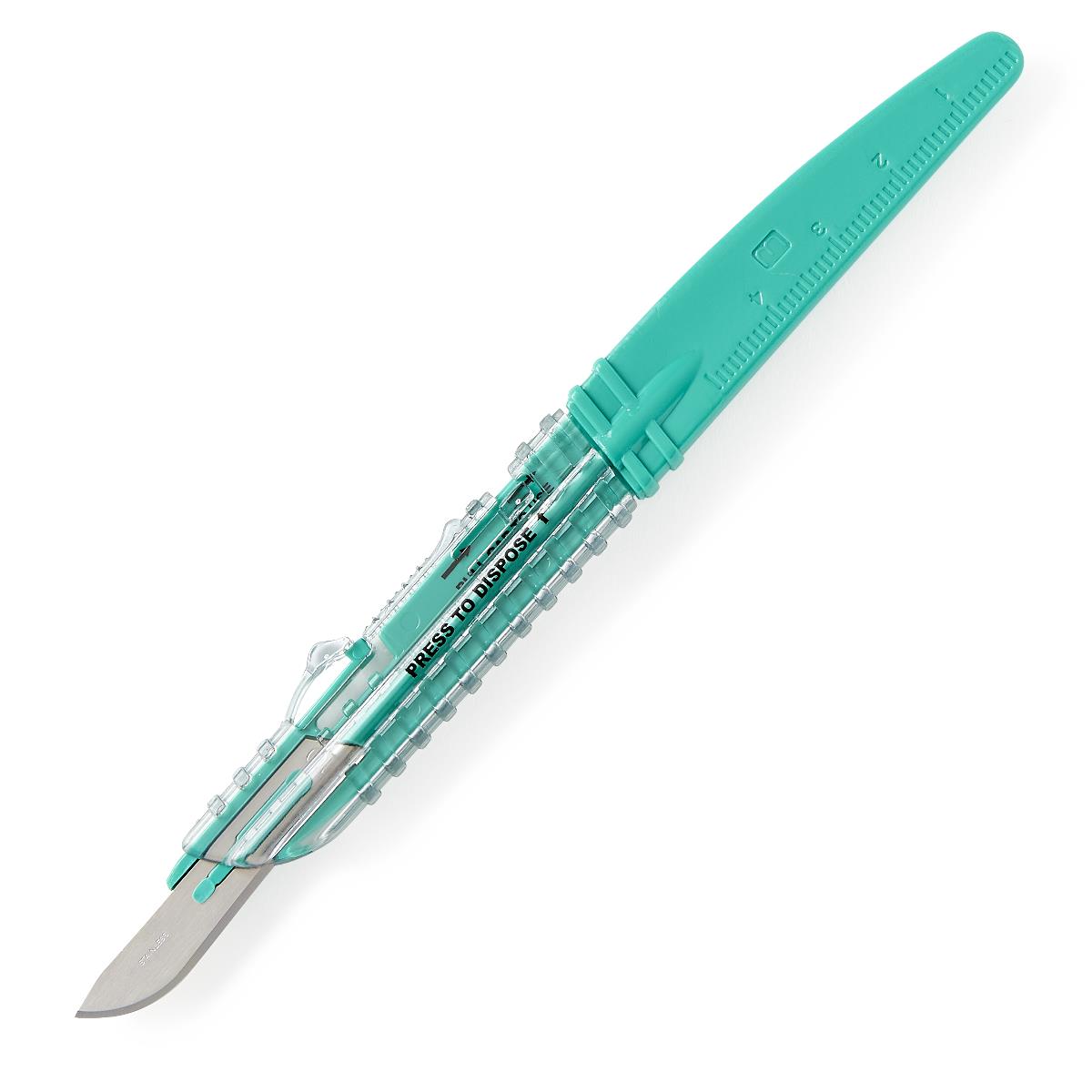 Scalpel Blade With Handle Safety Style Blade Sterile