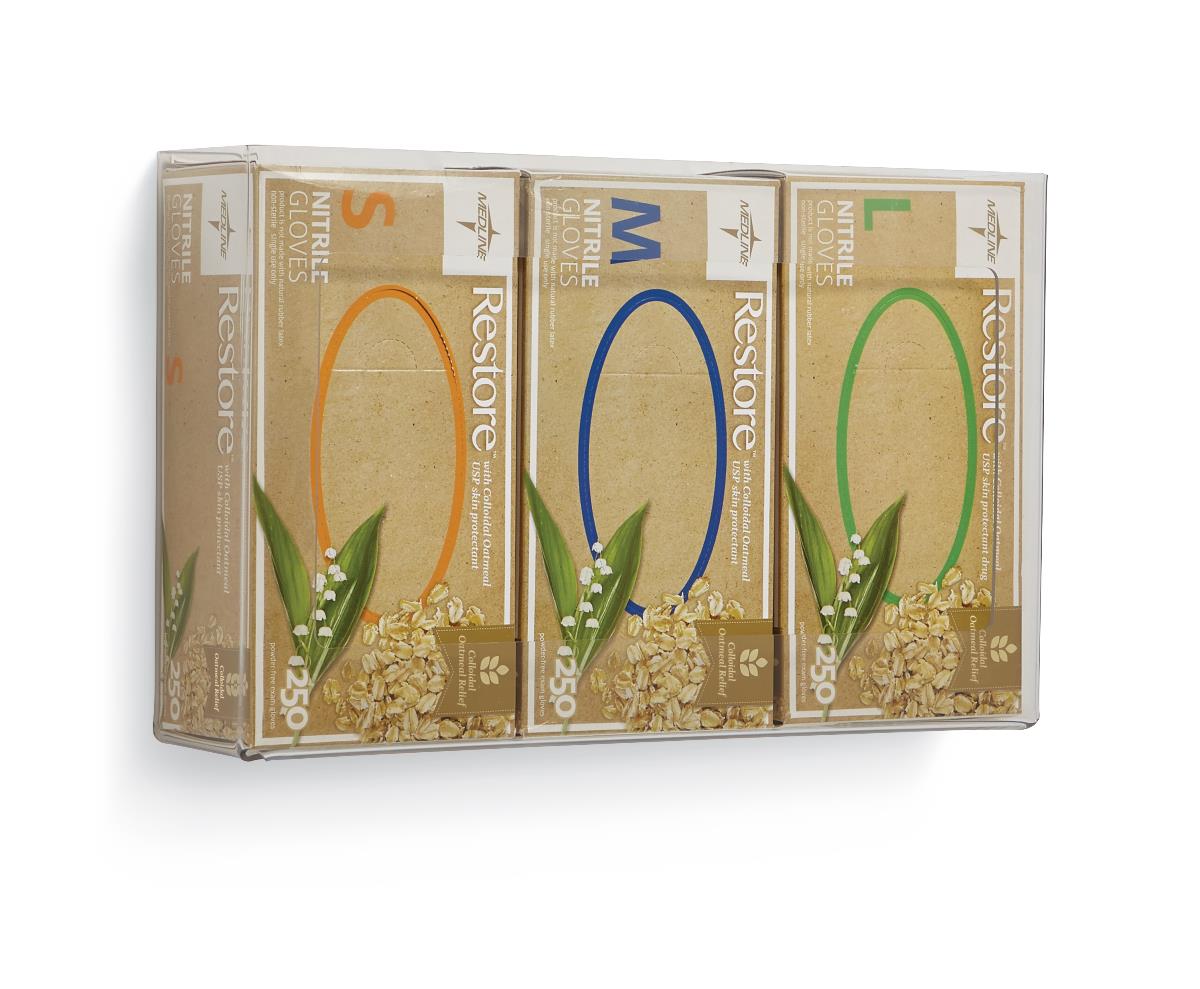 Medline Clear Plastic Glove Box Holder