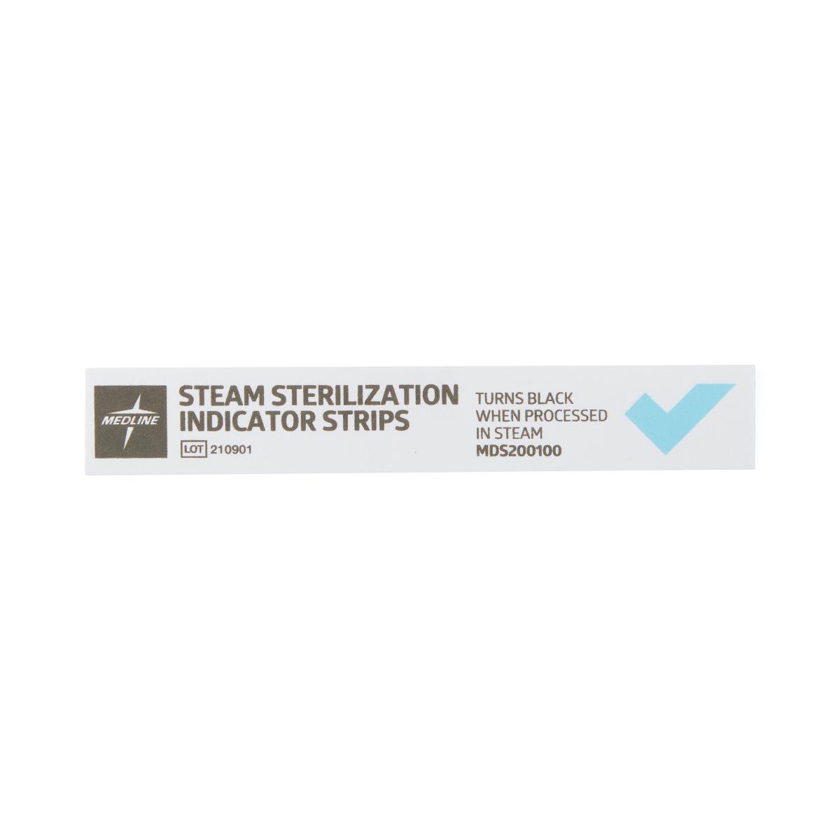 Med-checks Class 4 Steam Sterilizer Indicator Strip 4" Box/250