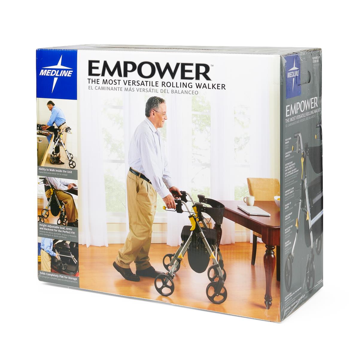 Medline Premium Empower Rollator
