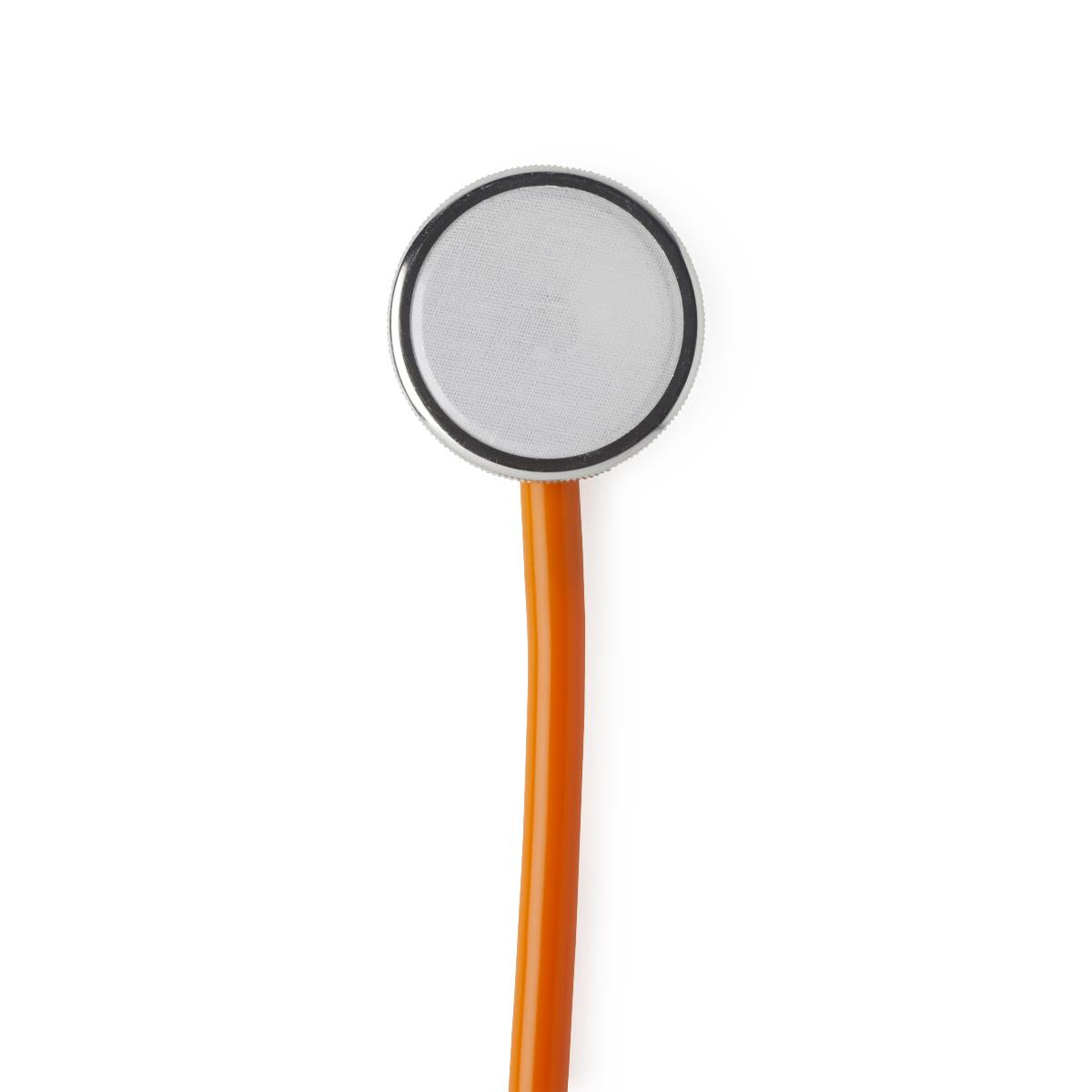 Stethoscope Lightweight Single Head Thick Walled Orange 22" Tubing