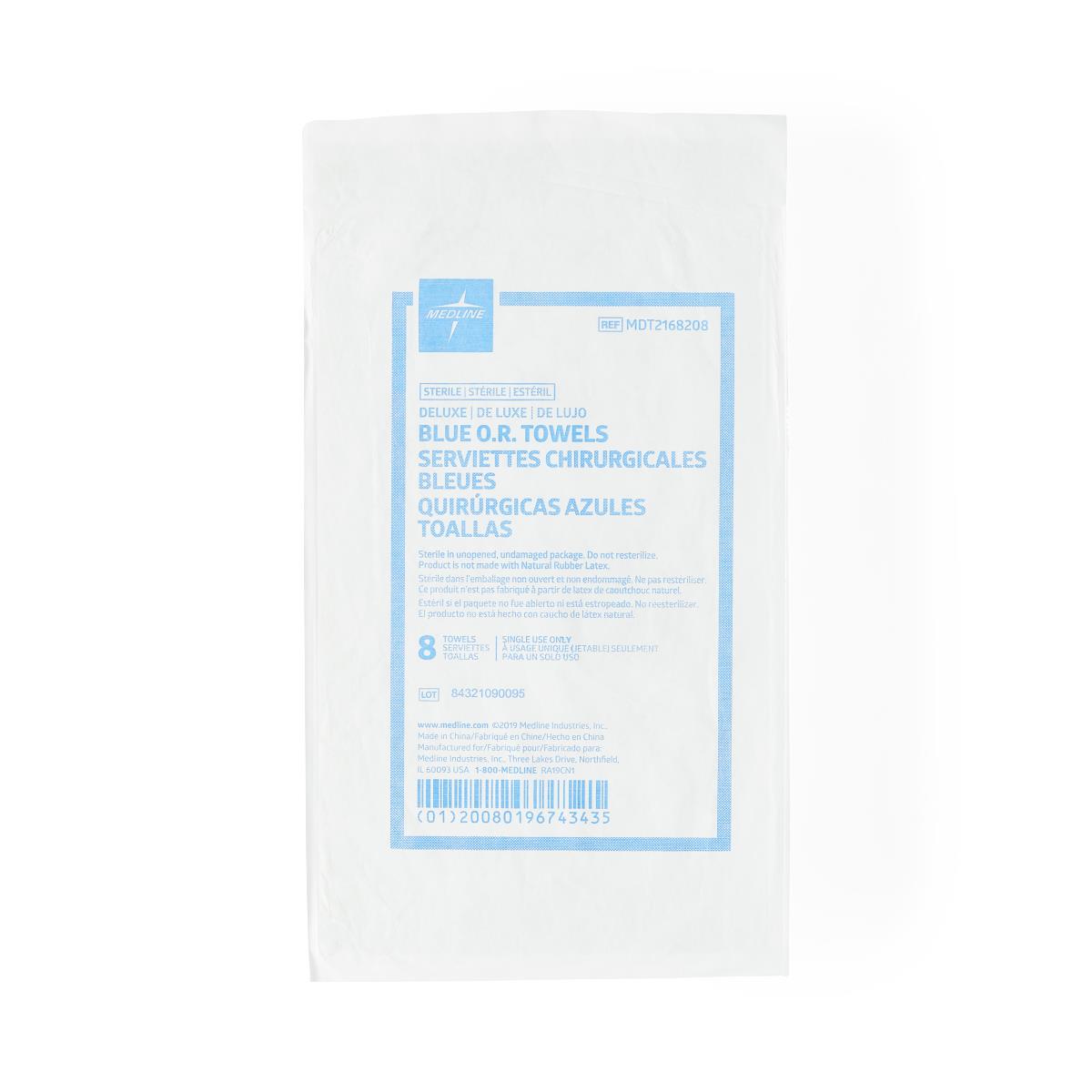 Medline Sterile Disposable OR Towels