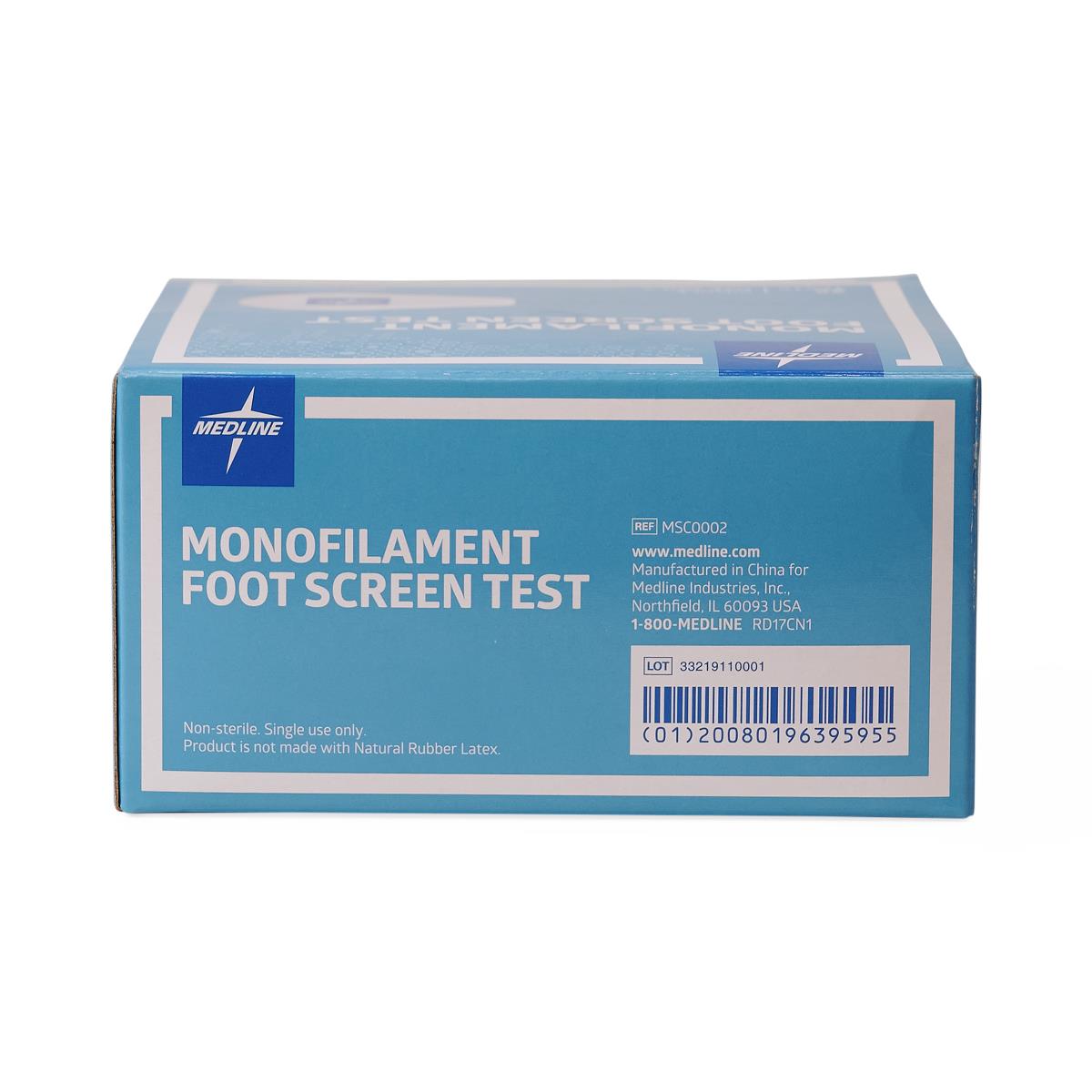Monofilament 10g Diabetic Neuropath Foot Screen Test Pkg/25 Each