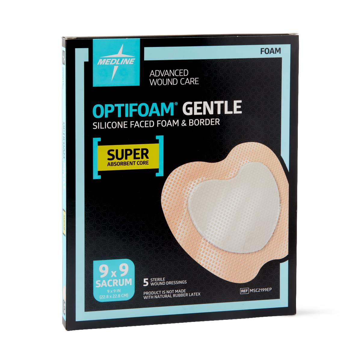 Optifoam Gentle Silicone-Faced Foam Wound Dressings