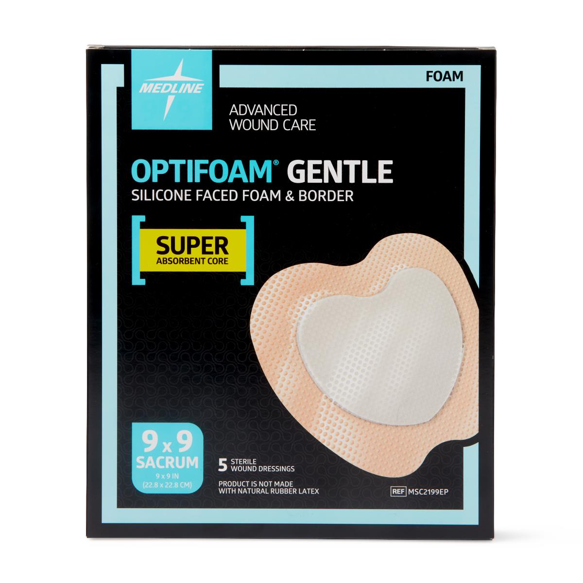 Optifoam Gentle Silicone-Faced Foam Wound Dressings