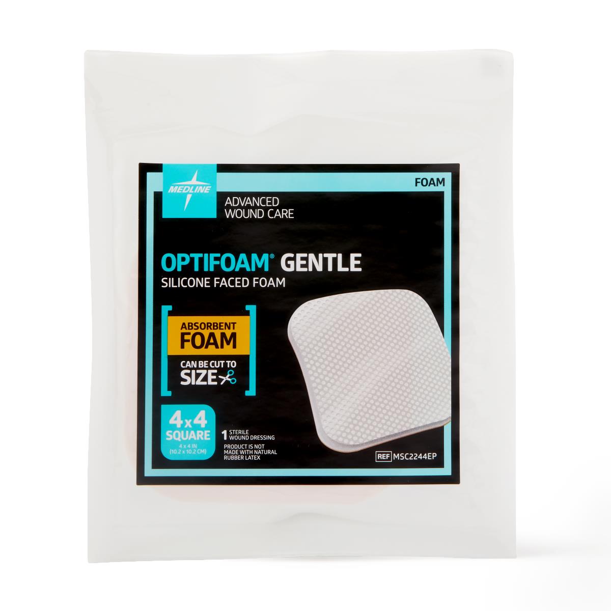 Optifoam Gentle Silicone Foam Dressing Without Border