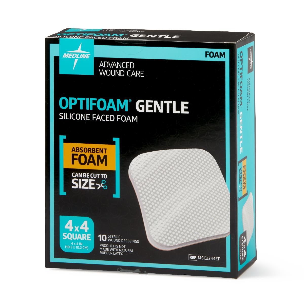 Optifoam Gentle Silicone Foam Dressing Without Border
