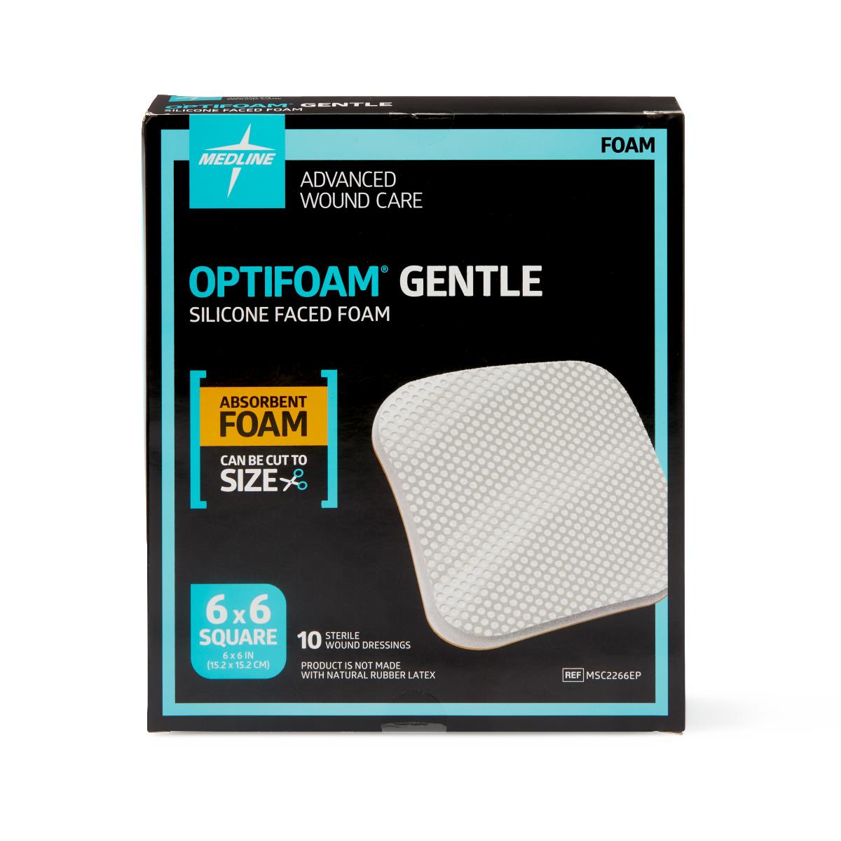 Optifoam Gentle Silicone Foam Dressing Without Border