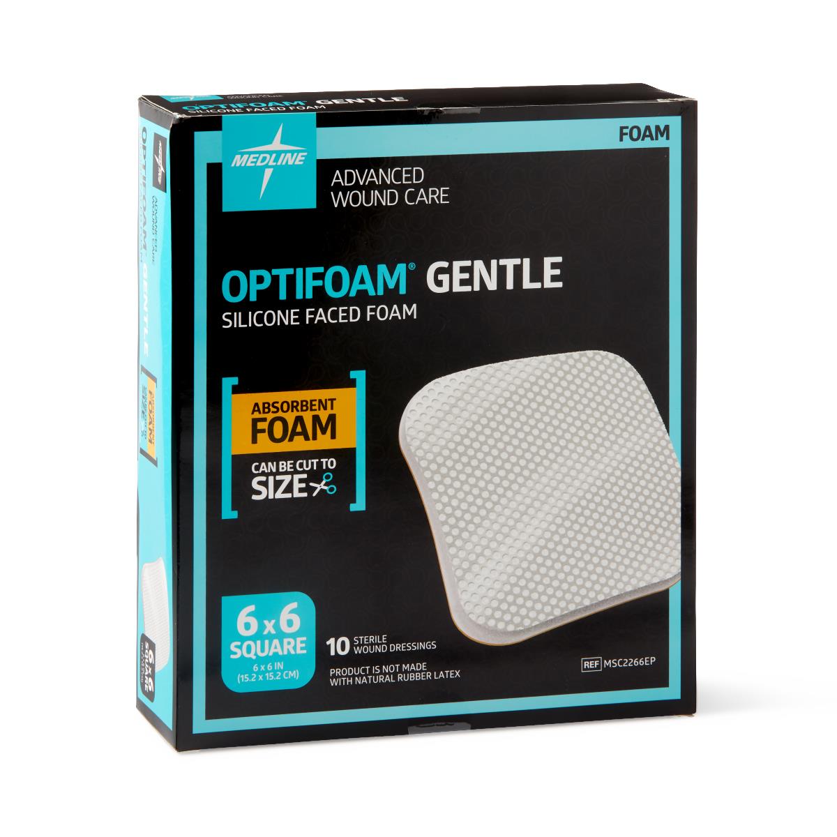 Optifoam Gentle Silicone Foam Dressing Without Border