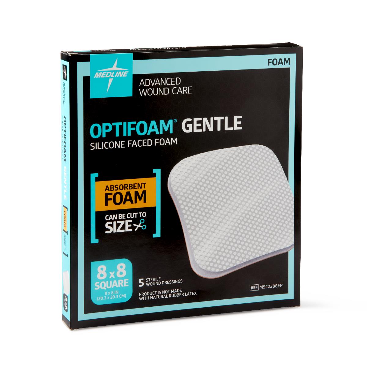 Optifoam Gentle Silicone Foam Dressing Without Border
